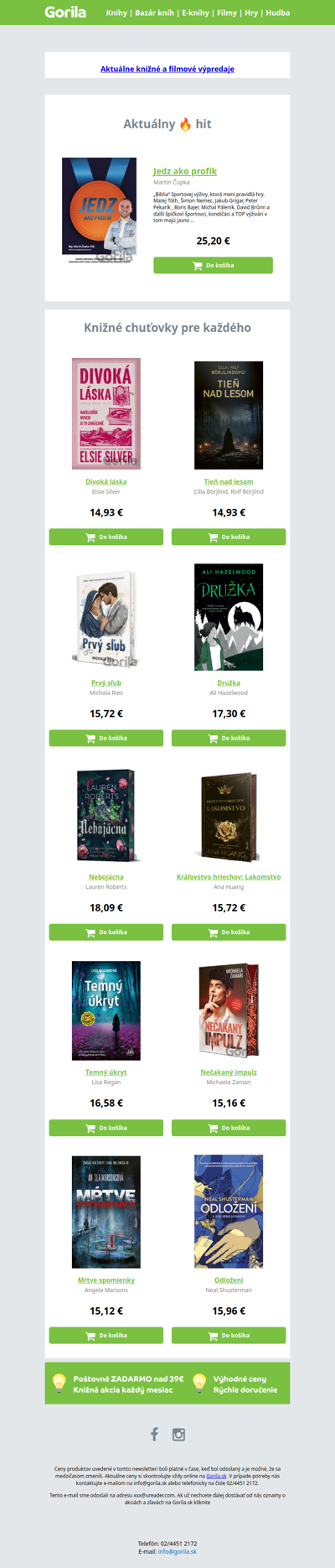 🤤 Jedz ako profík! Nové knižné chuťovky v ponuke 👇