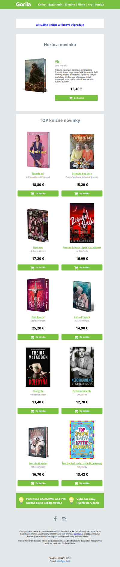 🐺 Pozor, Vlci! Nová kniha Pronskej už v predpredaji