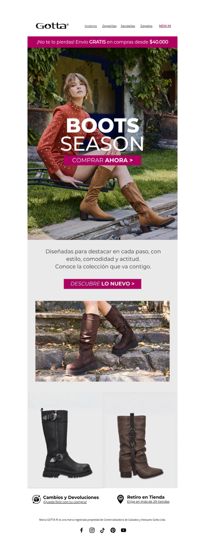 Boot Season: Descubre tus favoritas 👢✨