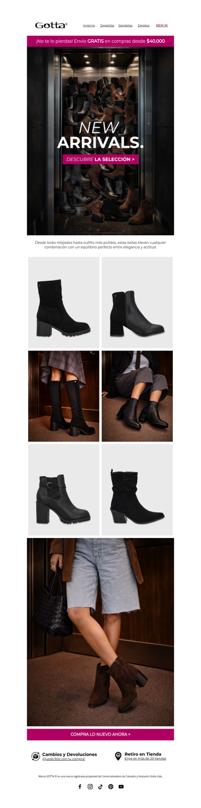 Donde el estilo empieza: Nuevas botas y botines 👢