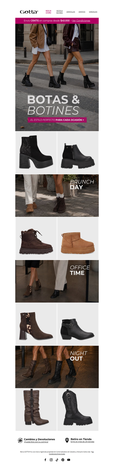 Botas & Botines para el fit perfecto de invierno ✨