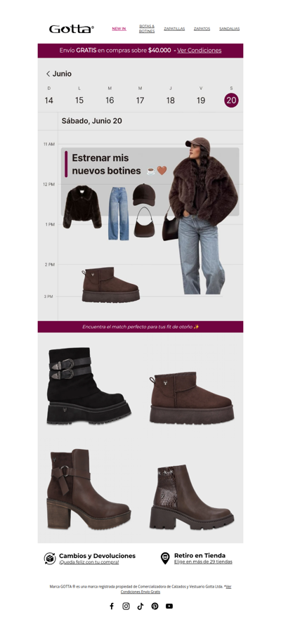 Tu maleta de invierno empieza por los zapatos ❄️