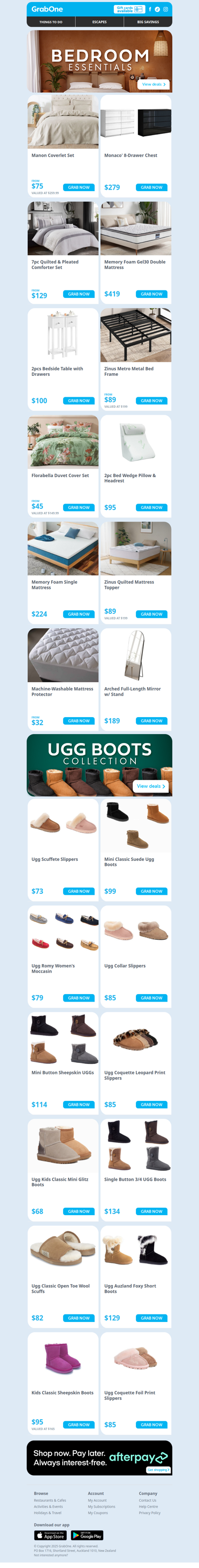 Cooler Days Ahead. Snuggle Up with Bedroom Essentials & Best-Selling UGGS!