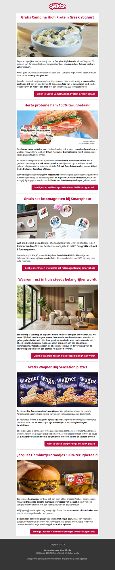 Op = op! Pak nu jouw gratis voordeel