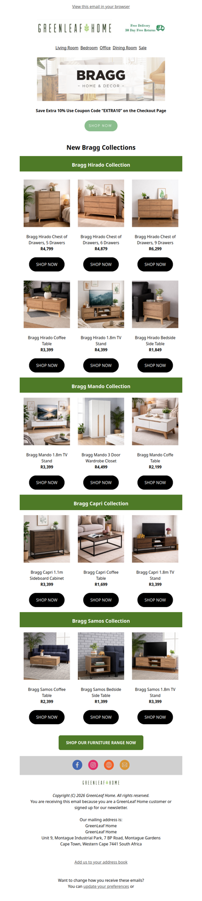 Just Arrived 👀 New Bragg Collection