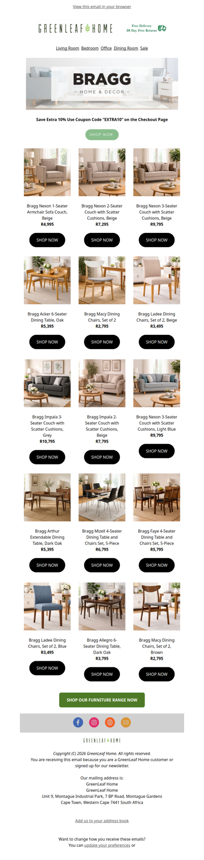 Your Lounge & Dining Room Upgrade Starts Here