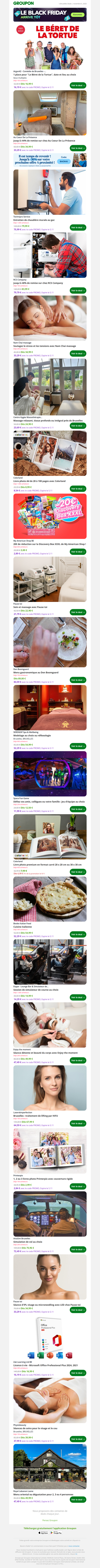 1 place pour ''Le Béret de la Tortue'', date et lieu au choix