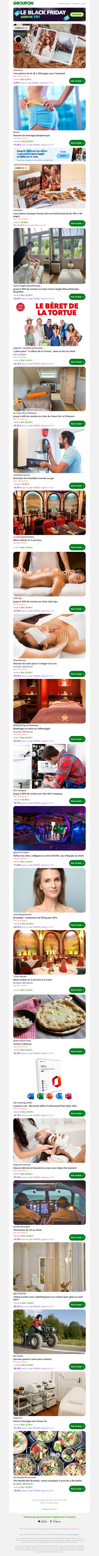 Livre photo A4 de 28 à 100 pages avec Colorland