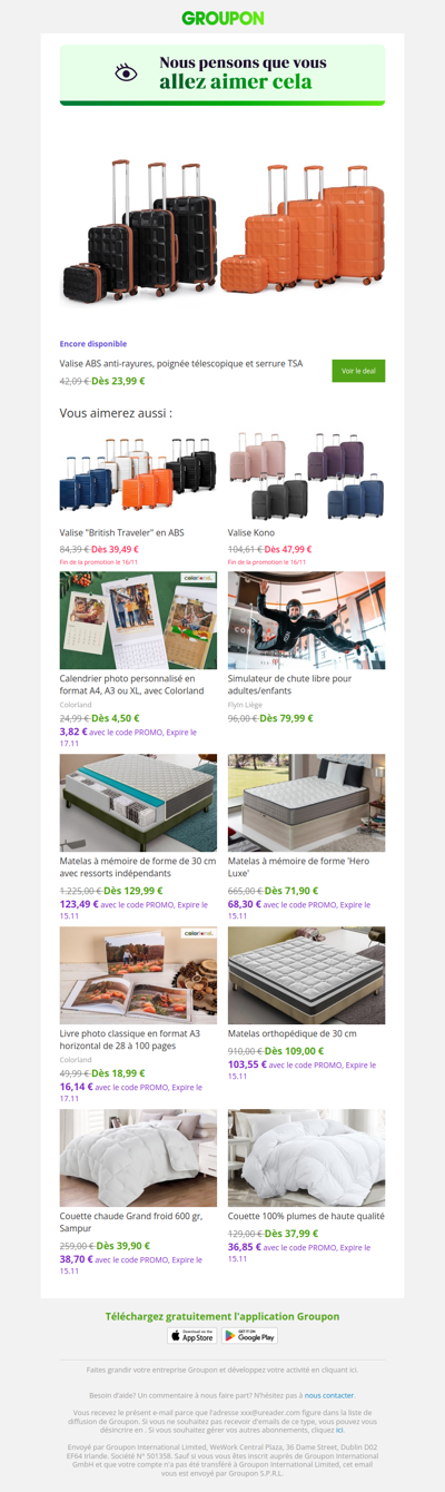 Dis oui à cette offre ! Elle est encore là !