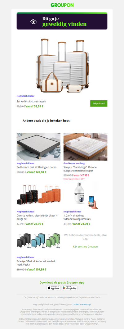 Je hebt nog tijd om deze deal te kopen!