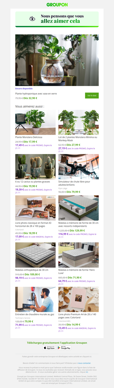 Dis oui à cette offre ! Elle est encore là !