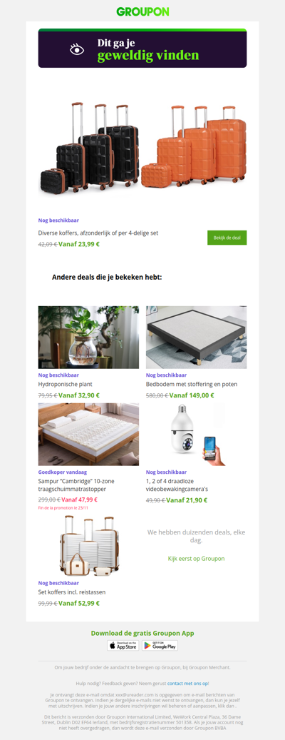 Ben je er klaar voor? De deal die je hebt bekeken is nog steeds beschikbaar!