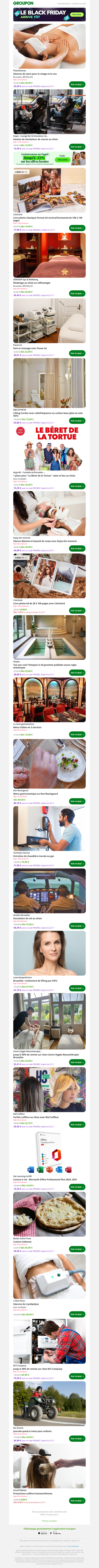 Séances de soins pour le visage et le cou