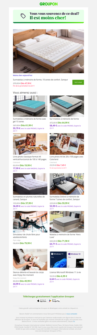 Économise encore plus 💰💰 sur l'offre que tu as vue !