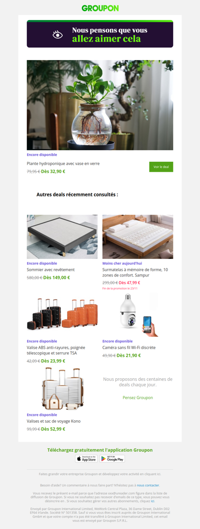 Il est encore temps d'acheter !