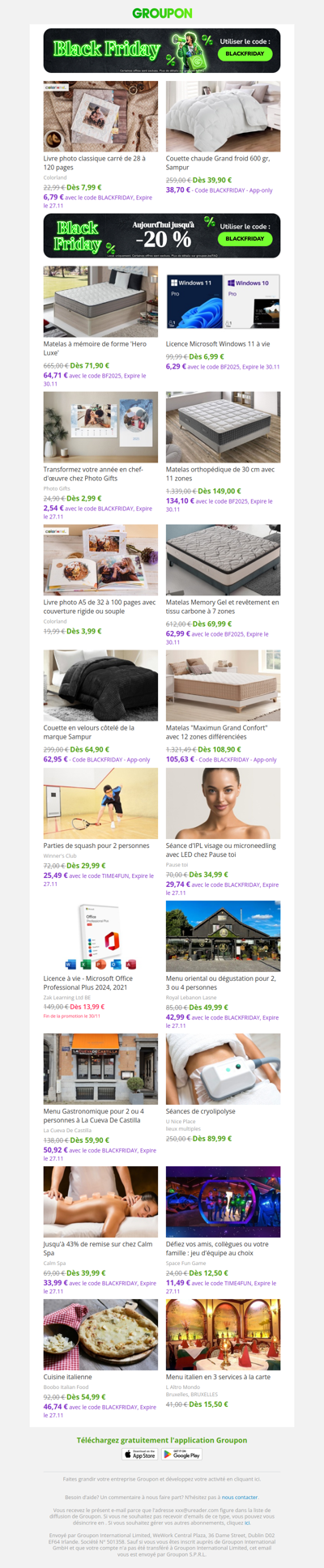 Livre photo classique carré de 28 à 120 pages