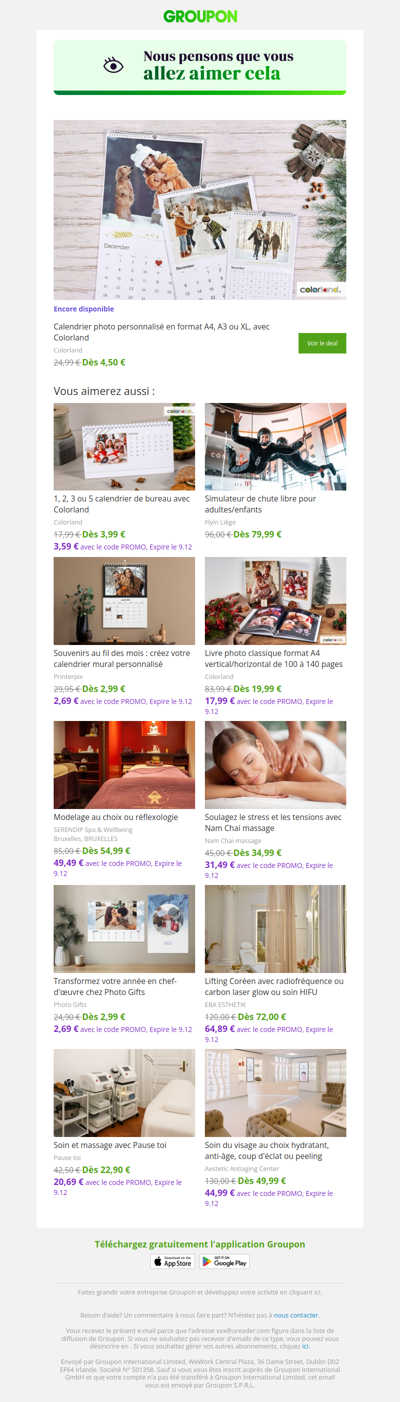 On est plutôt sûrs que tu vas adorer cette offre !