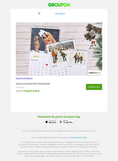 Zeg ja tegen deze deal! Hij is nog steeds beschikbaar!