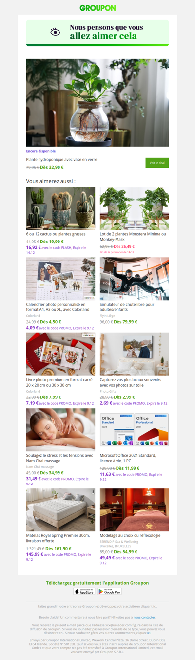 Dis oui à cette offre ! Elle est encore là !