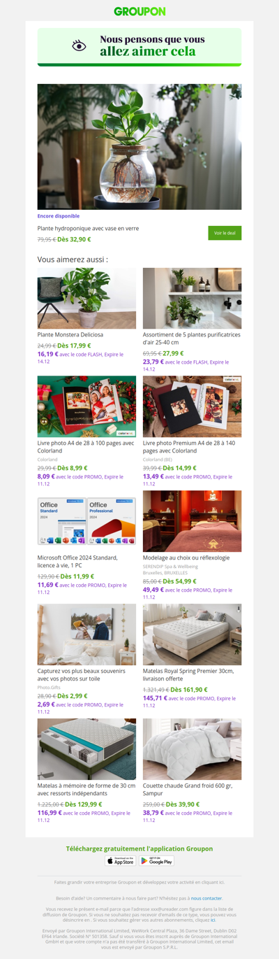 Dis oui à cette offre ! Elle est encore là !