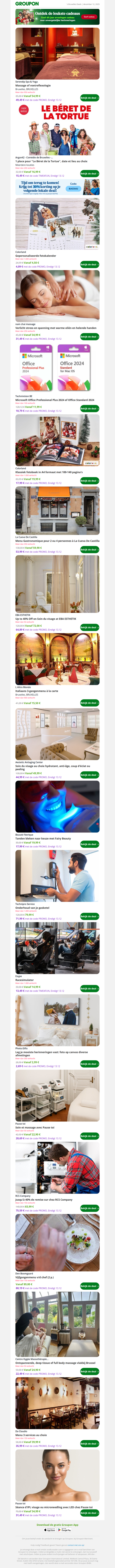 Massage of voetreflexologie