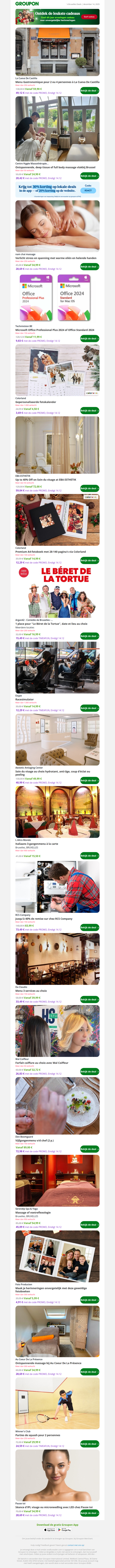 Menu Gastronomique pour 2 ou 4 personnes à La Cueva De Castilla