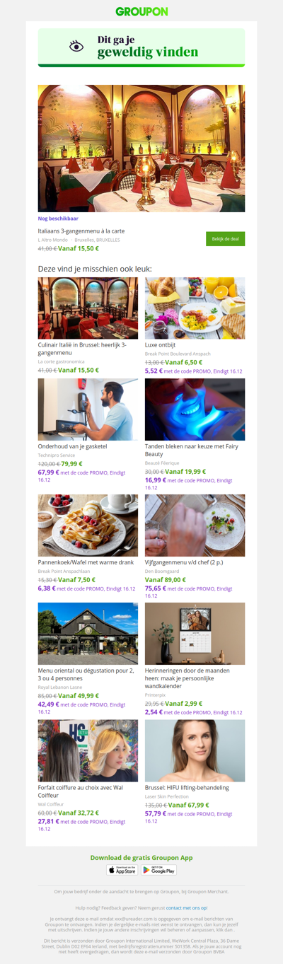 Je hebt nog tijd om deze deal te kopen!