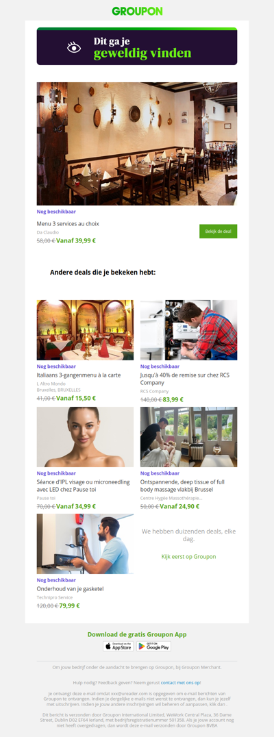 Ben je er klaar voor? De deal die je hebt bekeken is nog steeds beschikbaar!