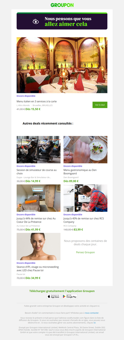 Il est encore temps d'acheter !