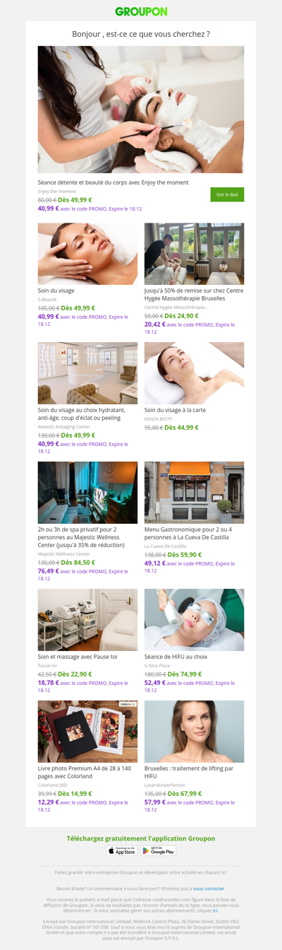 Les clients qui ont acheté cette offre sont aussi intéressés par ces offres