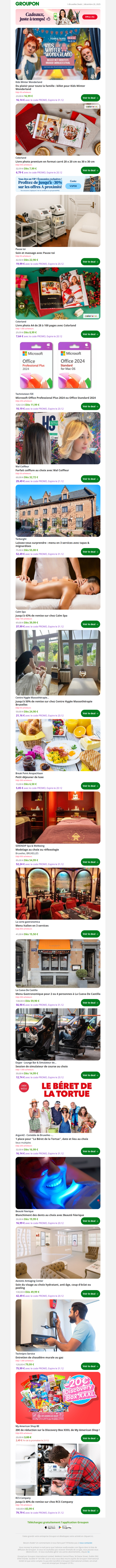 Du plaisir pour toute la famille : billet pour Kids Winter Wonderland