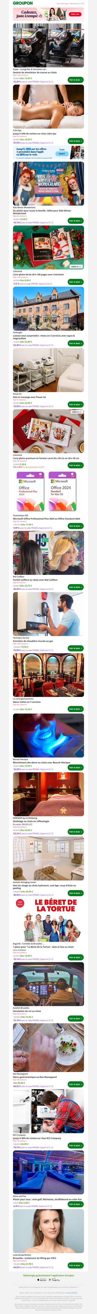 Session de simulateur de course au choix