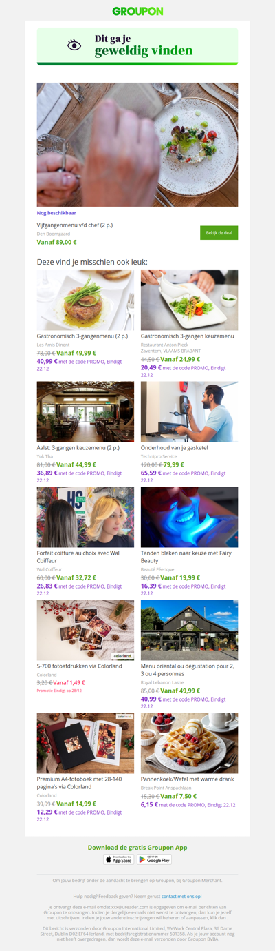 Je hebt nog tijd om deze deal te kopen!