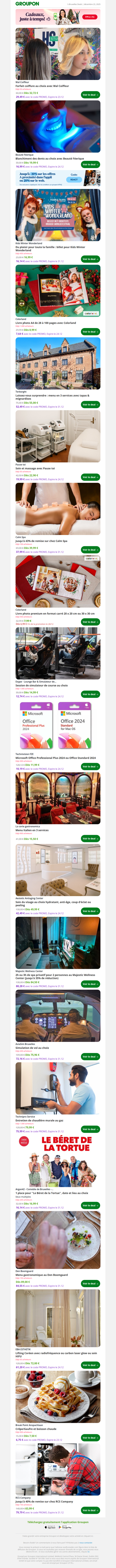 Forfait coiffure au choix avec Wal Coiffeur