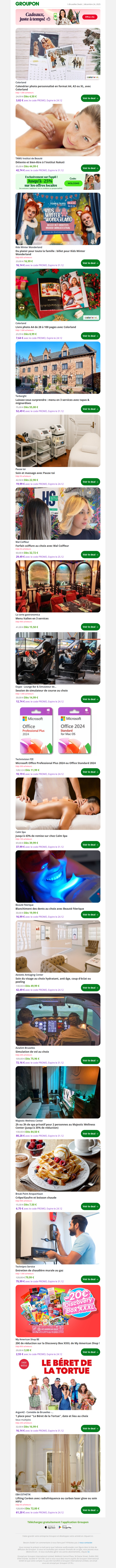 Calendrier photo personnalisé en format A4, A3 ou XL, avec Colorland