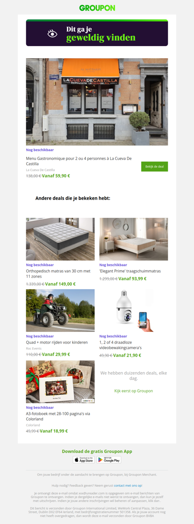 Je hebt nog tijd om deze deal te kopen!