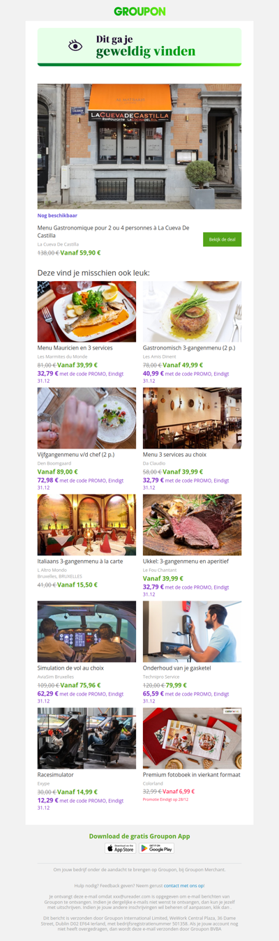 Je hebt nog tijd om deze deal te kopen!