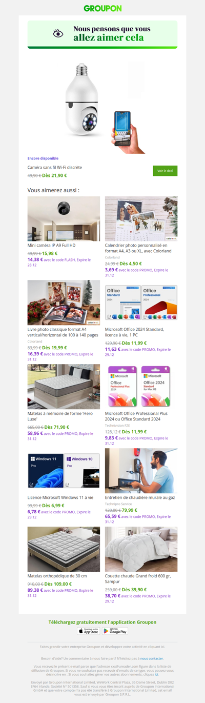 Il est encore temps d'acheter !