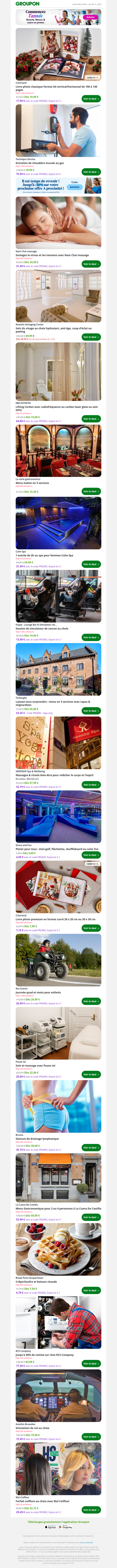 Livre photo classique format A4 vertical/horizontal de 100 à 140 pages