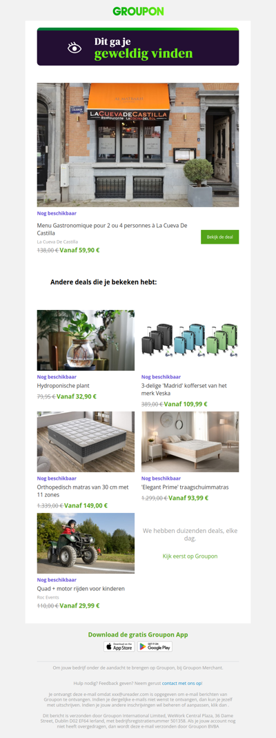 Ben je er klaar voor? De deal die je hebt bekeken is nog steeds beschikbaar!