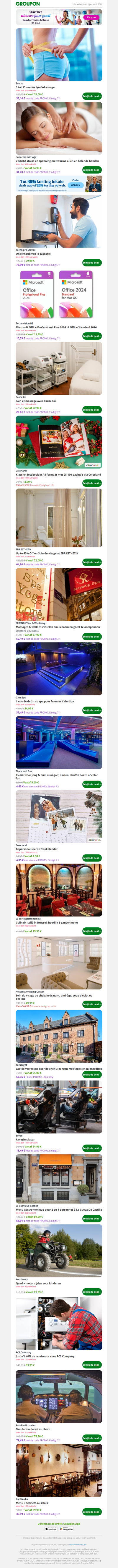 3 tot 15 sessies lymfedrainage