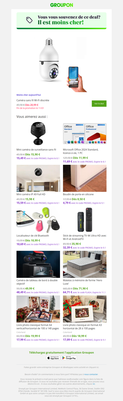 Économise encore plus 💰💰 sur l'offre que tu as vue !