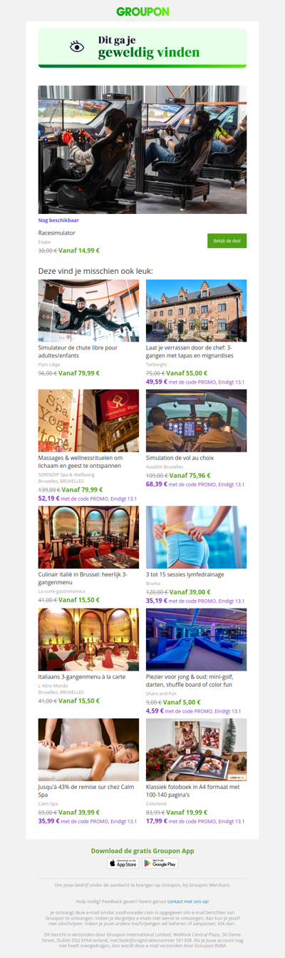 Je hebt nog tijd om deze deal te kopen!