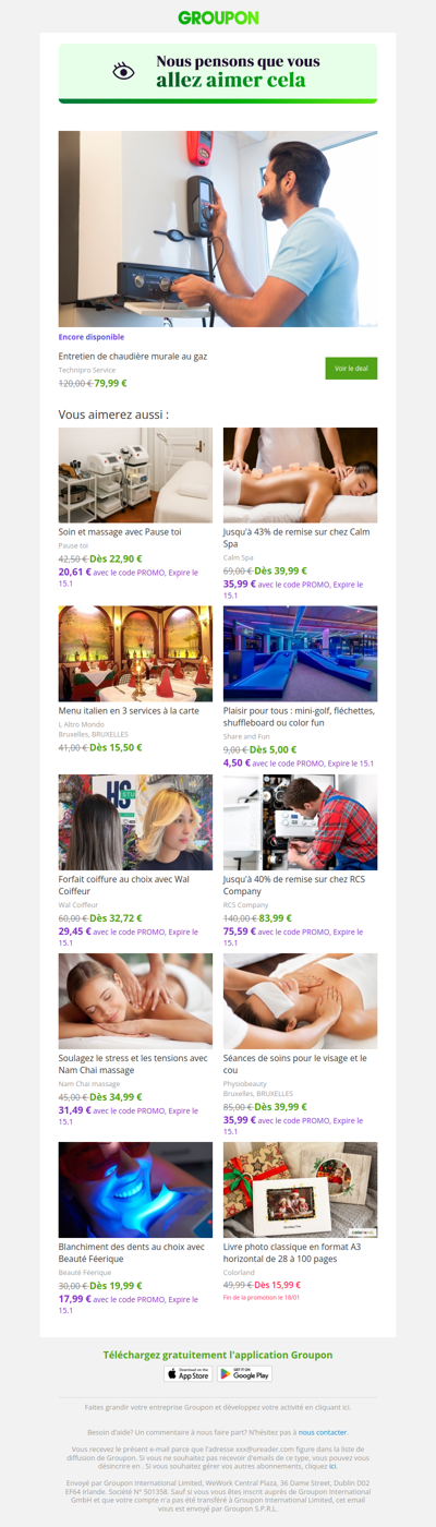 Dis oui à cette offre ! Elle est encore là !