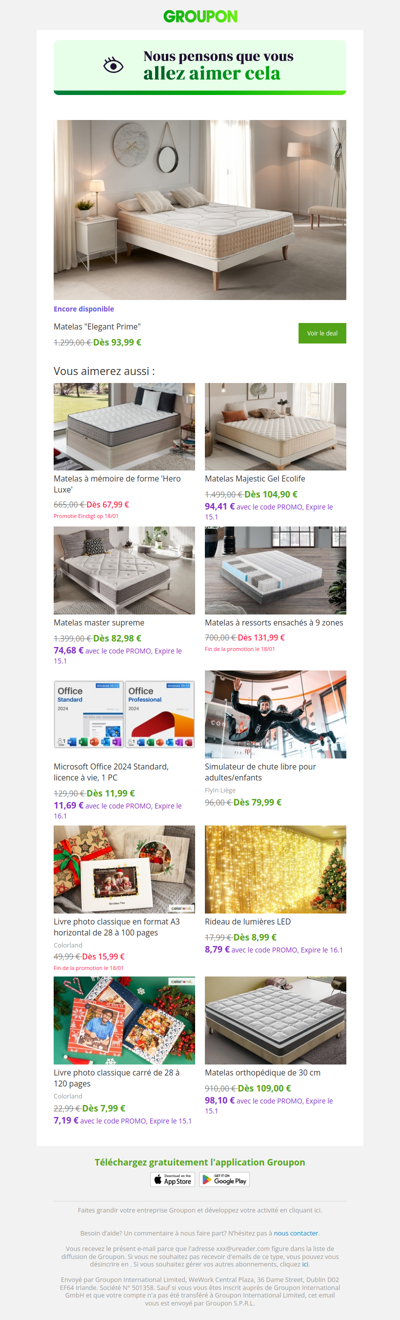 Dis oui à cette offre ! Elle est encore là !