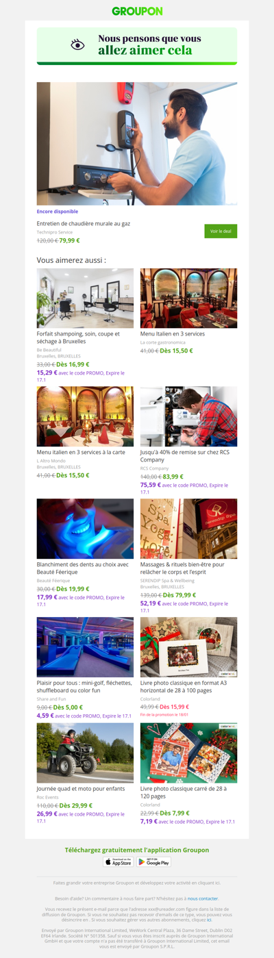 Dis oui à cette offre ! Elle est encore là !