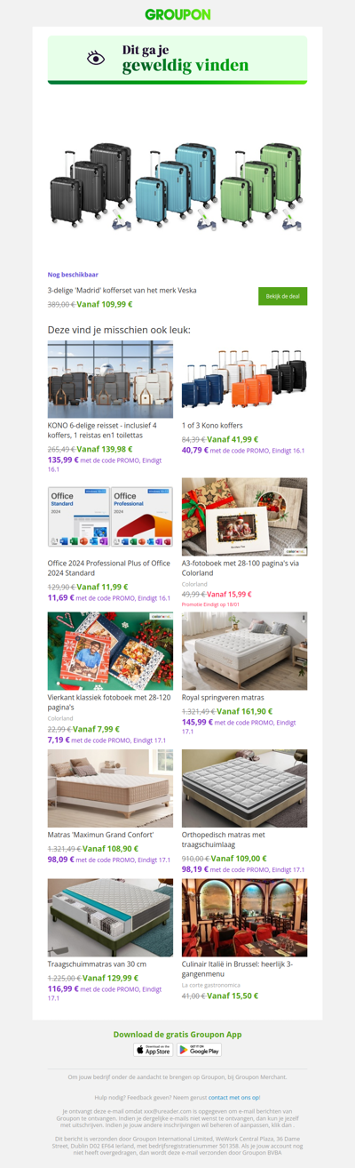 Ben je er klaar voor? De deal die je hebt bekeken is nog steeds beschikbaar!