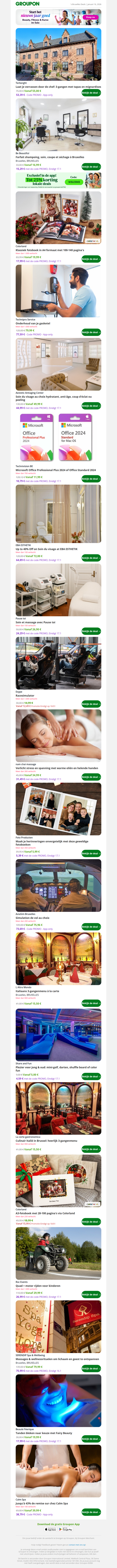 Laat je verrassen door de chef: 3-gangen met tapas en mignardises