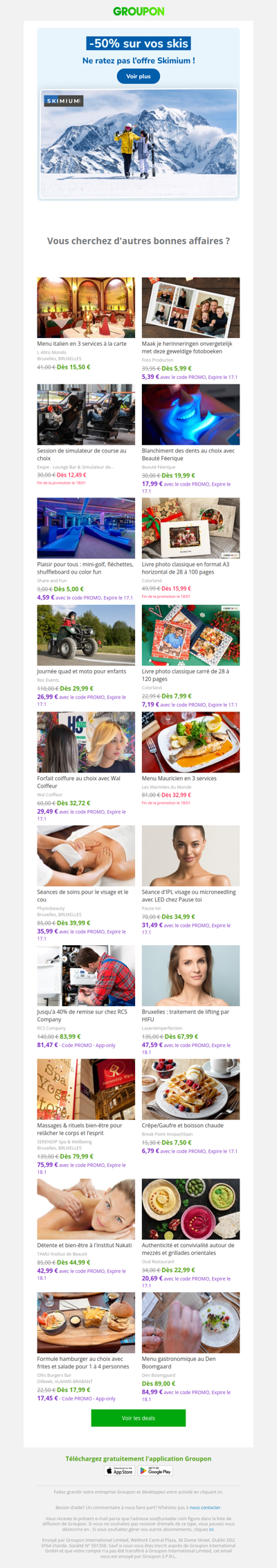 Préparez vos skis : -50% Skimium – Offre limitée !