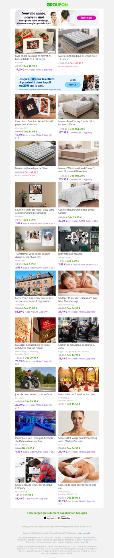 Livre photo classique en format A3 horizontal de 28 à 100 pages